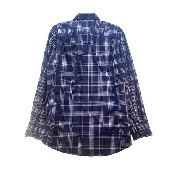 the savile row company men's Large button down shirt non-iron= slim fit - Picture 6 of 16